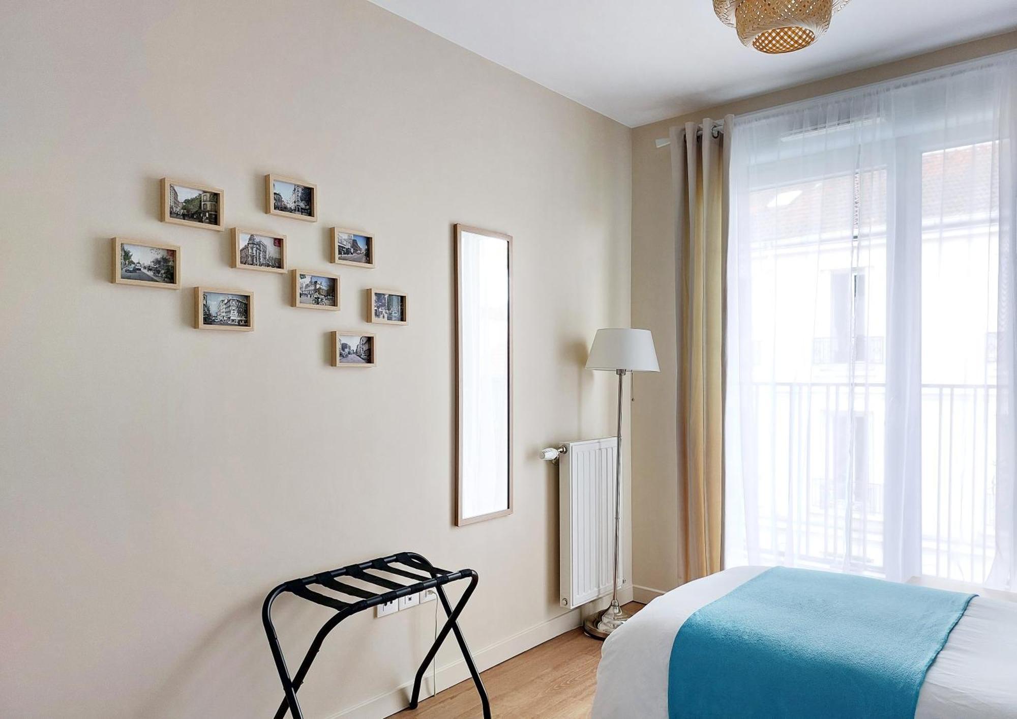 "Starry In So" 47M2, Lits Jumeaux, Parking Gratuit, Rue Calme Et Arboree, Metro 10 Min, Stade De France 24Min A Pied Saint-Ouen  ภายนอก รูปภาพ